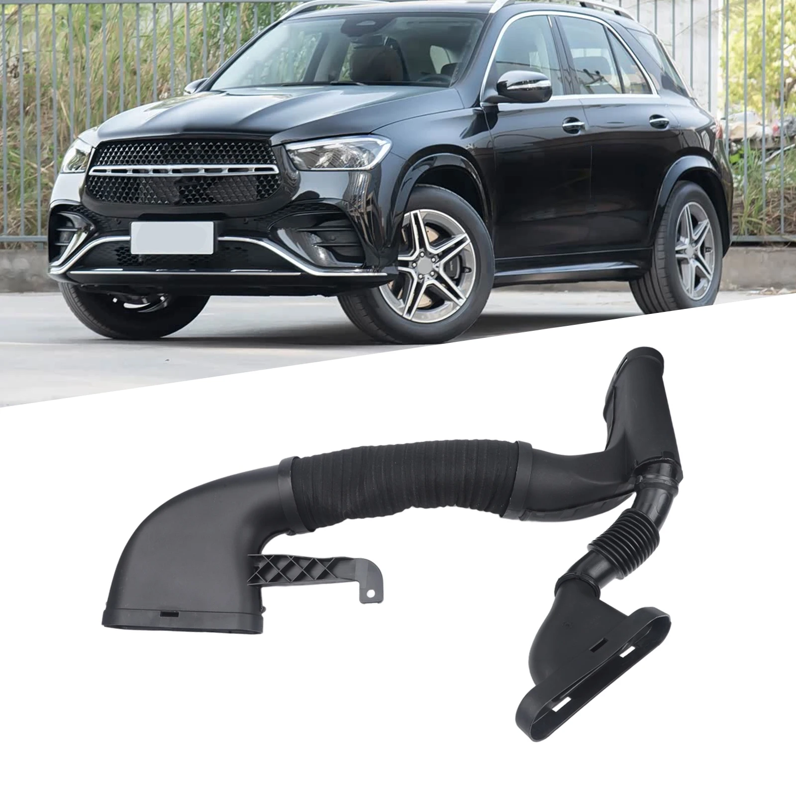 Car Engine Air Intake Hose A6510901142 6510901142 For Mercedes For Benz GLE300d W166 2016-17 L4 2.1L For ML250 W166 2015 L4 2.1L