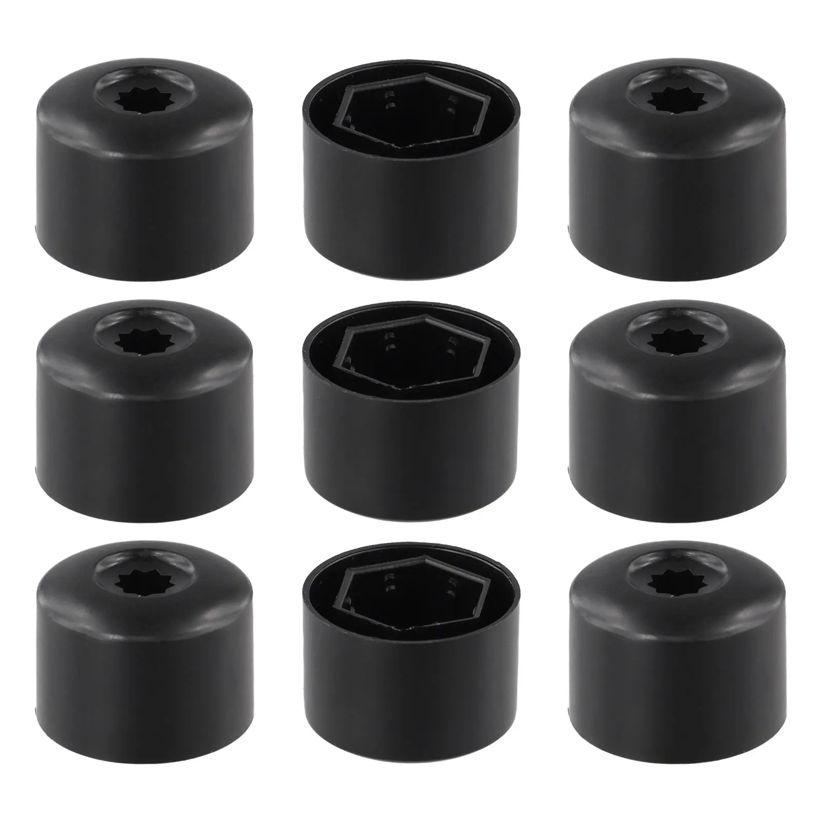 Car Accessories Wheel Nut Bolt Cap Nut Bolt Cap 20pcs 17mm Car Accessorie Dust Cover Hook Kit alloys With 17mm Bolts