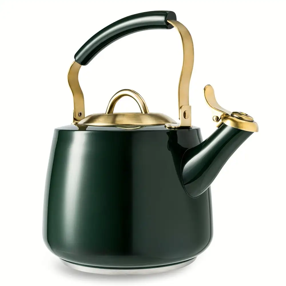 

Stainless Steel Stovetop Kettle 1.8L - Hunter Green
