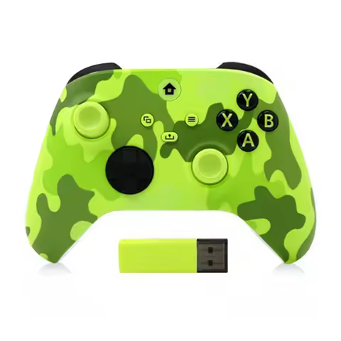 A95Q-For One Series X/S 2.4G Wireless Game Controller With 2.4G Adapter Receiver Console Joysticks For Windows PC Gamepad