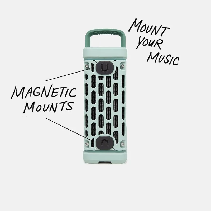 Ranger: ¡alto! Altavoz portátil Bluetooth 5.4 para exteriores |   Robusto, Impermeable, Ultraportátil |   Se juega a 105 dB, graves profundos,