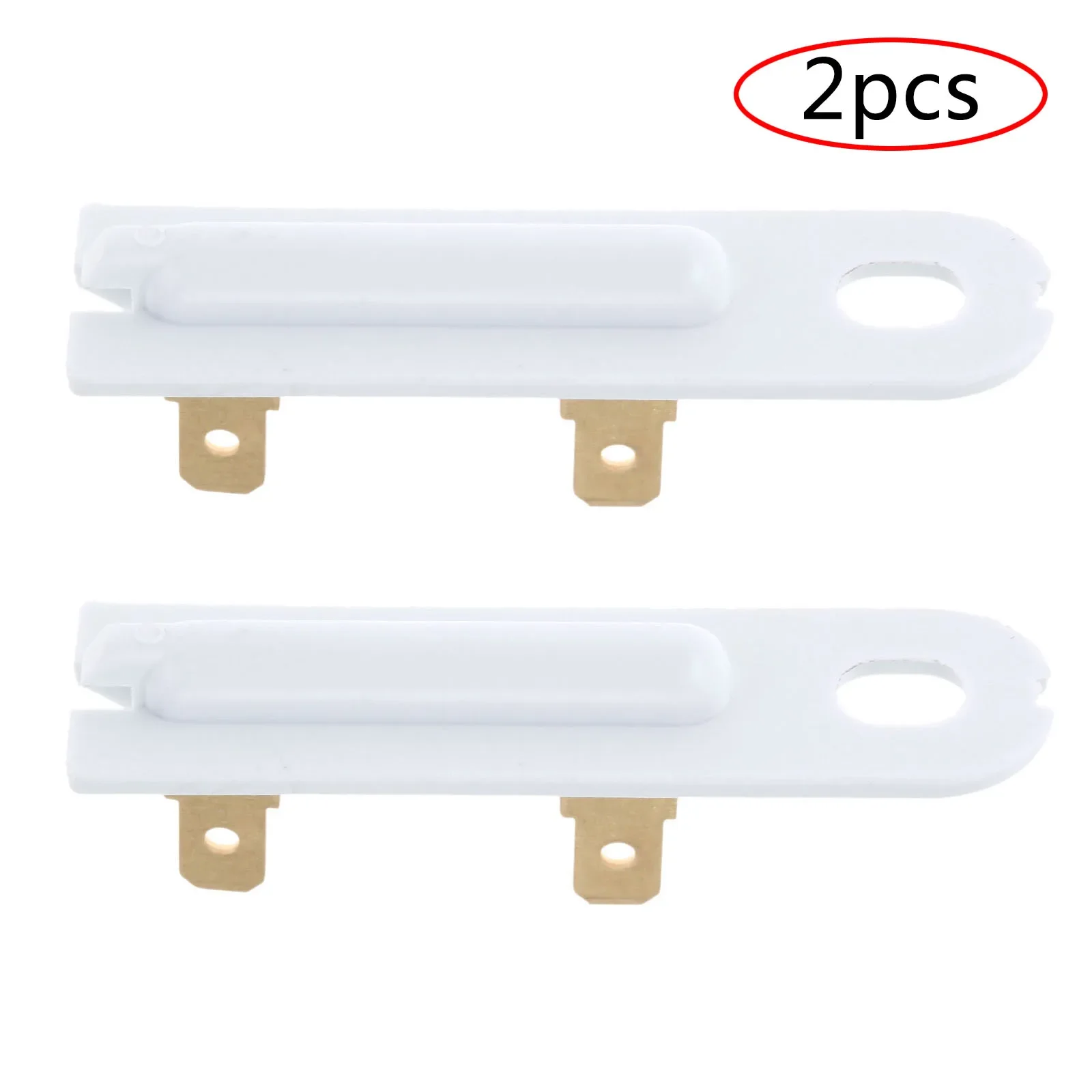 2Pcs 3392519 Dryer Thermal Fuse for Whirlpool Kenmore KitchenAid Roper Maytag WP3392519 3388651 694511 80005 WP3392519VP