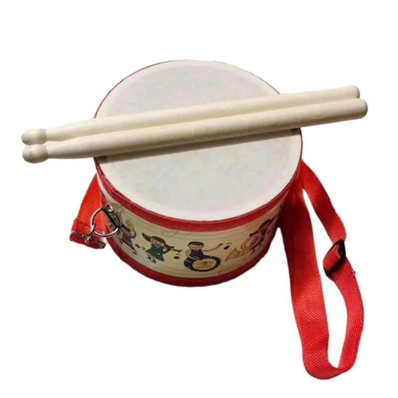 Q0KB Juguete batería doble para niños Música Aprendizaje Percusión Instrumento musical juguete