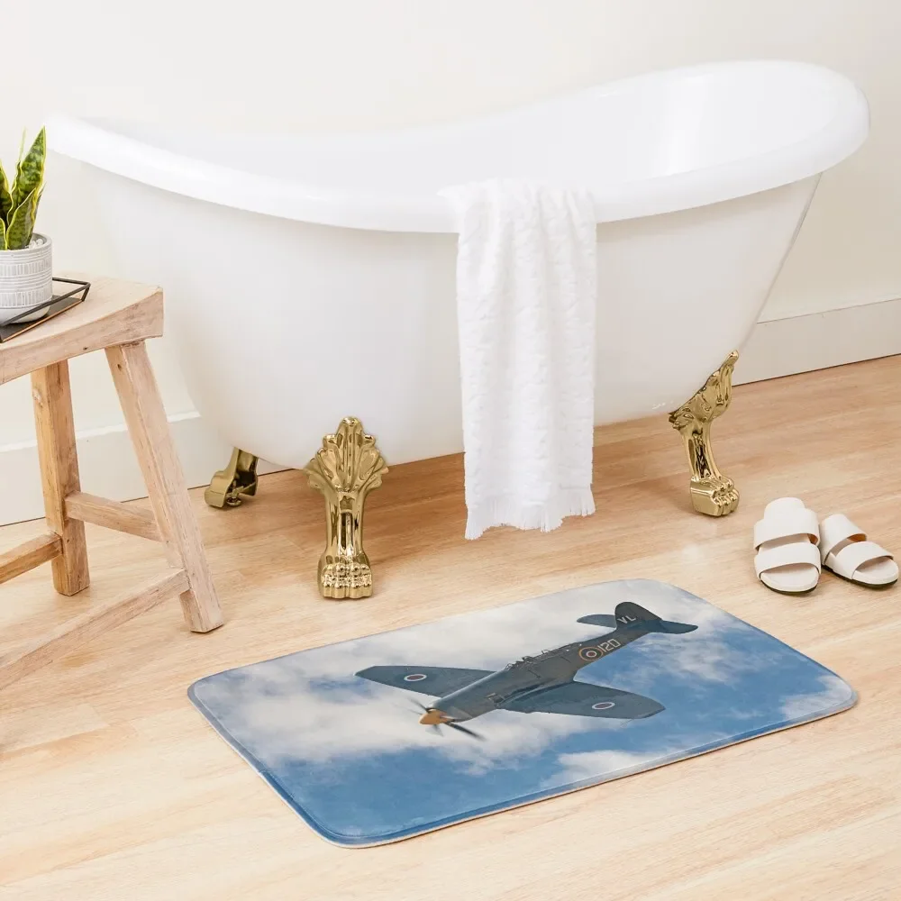 

Hawker Sea Fury Bath Mat Quick-Drying Bathroom Kitchens Mat