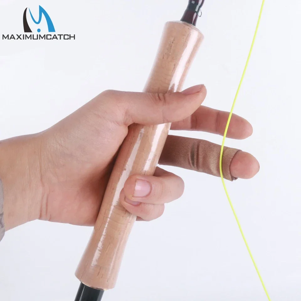 MAXCATCH Fliegenfischen-Schnurschutz Elastischer Fingerschutz Einheitsgröße Outdoor-Angelhandschuh Sicherheitsausrüstung Zubehör – Detail 7
