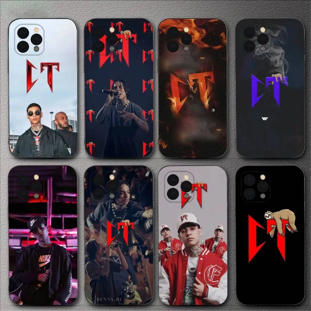 

Rap N-Natanaels Cano Phone Case For iPhone 16,15,14,13,12,11,XS,XR,X,8,7,Pro,Max,Plus,mini Silicone Black Cover