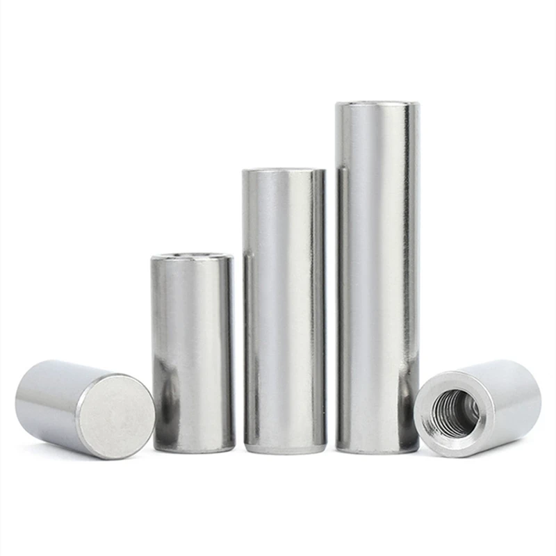Weiyi M3-M6 GB120 SUS304 rodamiento de rosca interna de acero inoxidable posición cilíndrica rollo pasador moldeado tuerca de inserción integrada