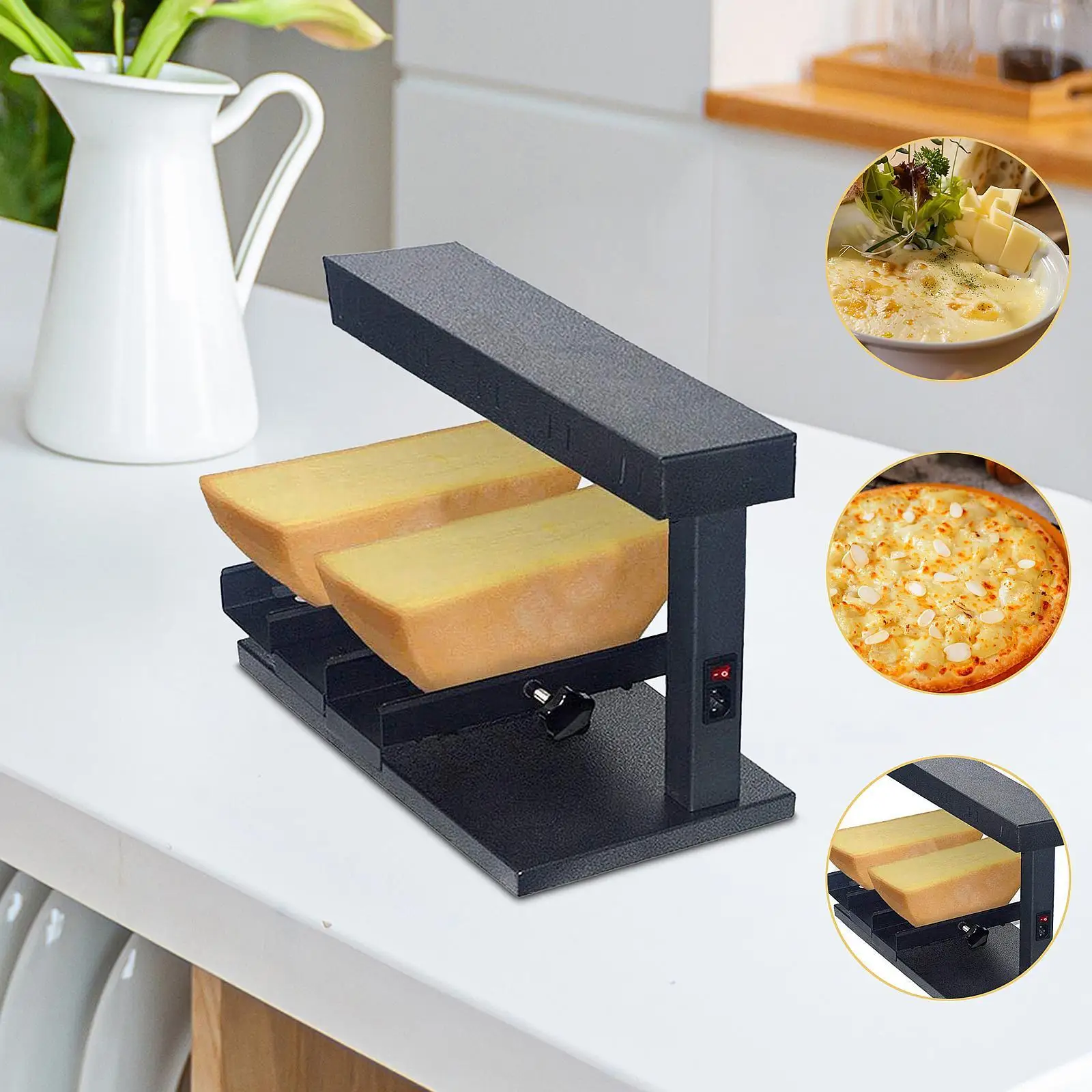 

Cheese Melter Quick Heating Cheese Melting Machine for Kitchens Hotels Cafes