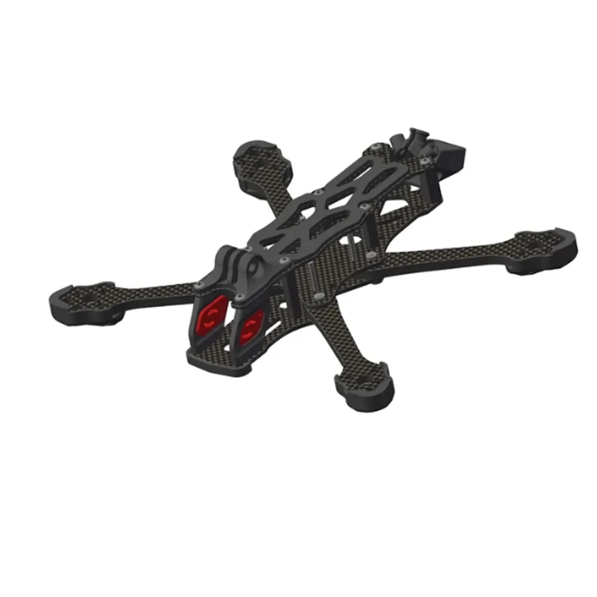 Frame Kit Quadcopter for CADDX Vista Polar Nebula Pro RunCam Link Phoenix DJI O3 Air Unit 2306 Motor(B)