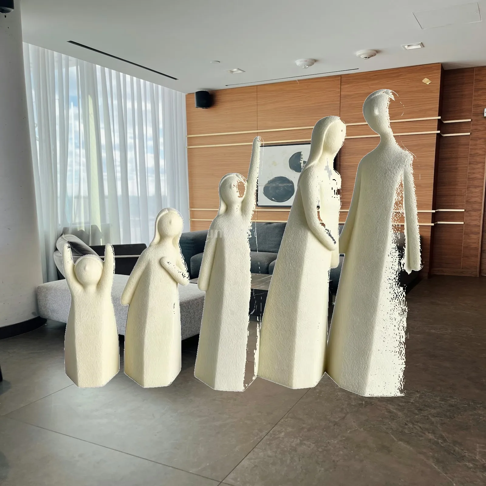 figurines-de-famille-texturees-sculpture-abstraite-moderne-sculpture-de-couple-contemporaine-pour-les-familles-salon