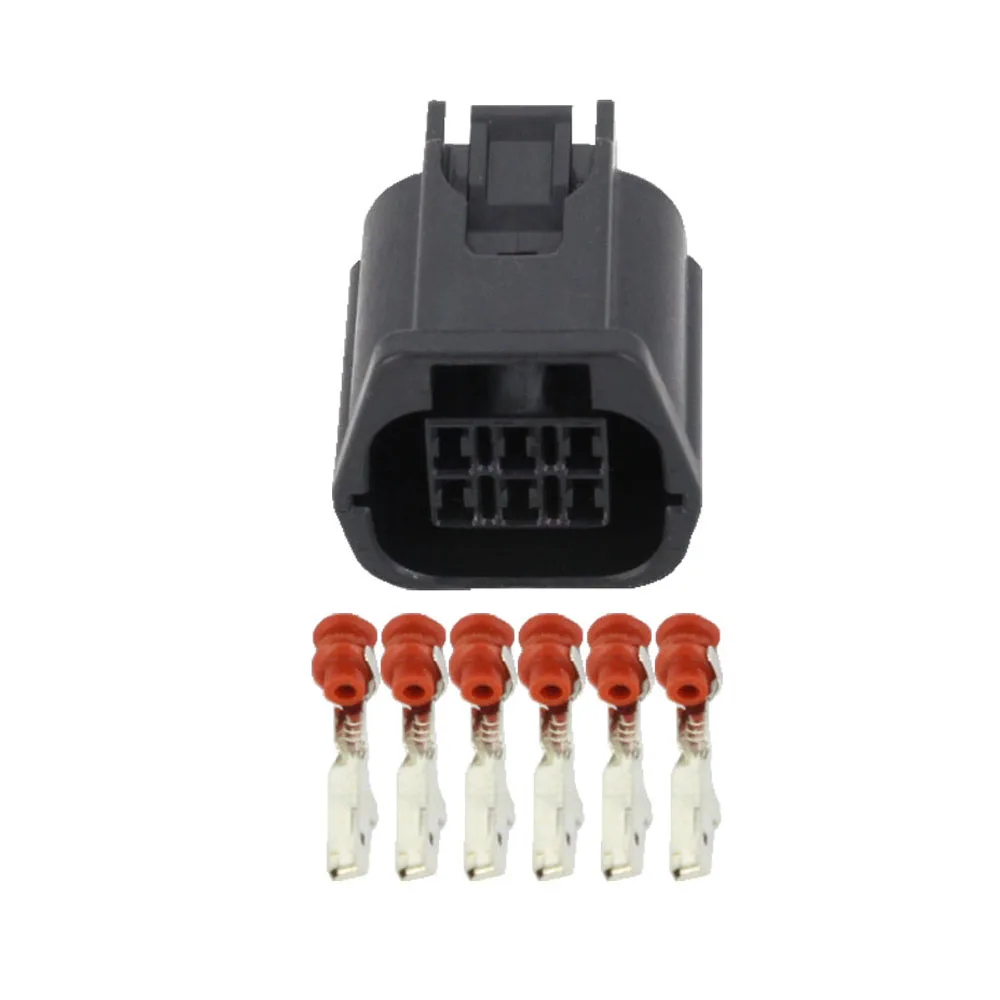 6 Pin Replacement parts for domestic parts for automotive connectors 7283-9332-30 Car connector 6P