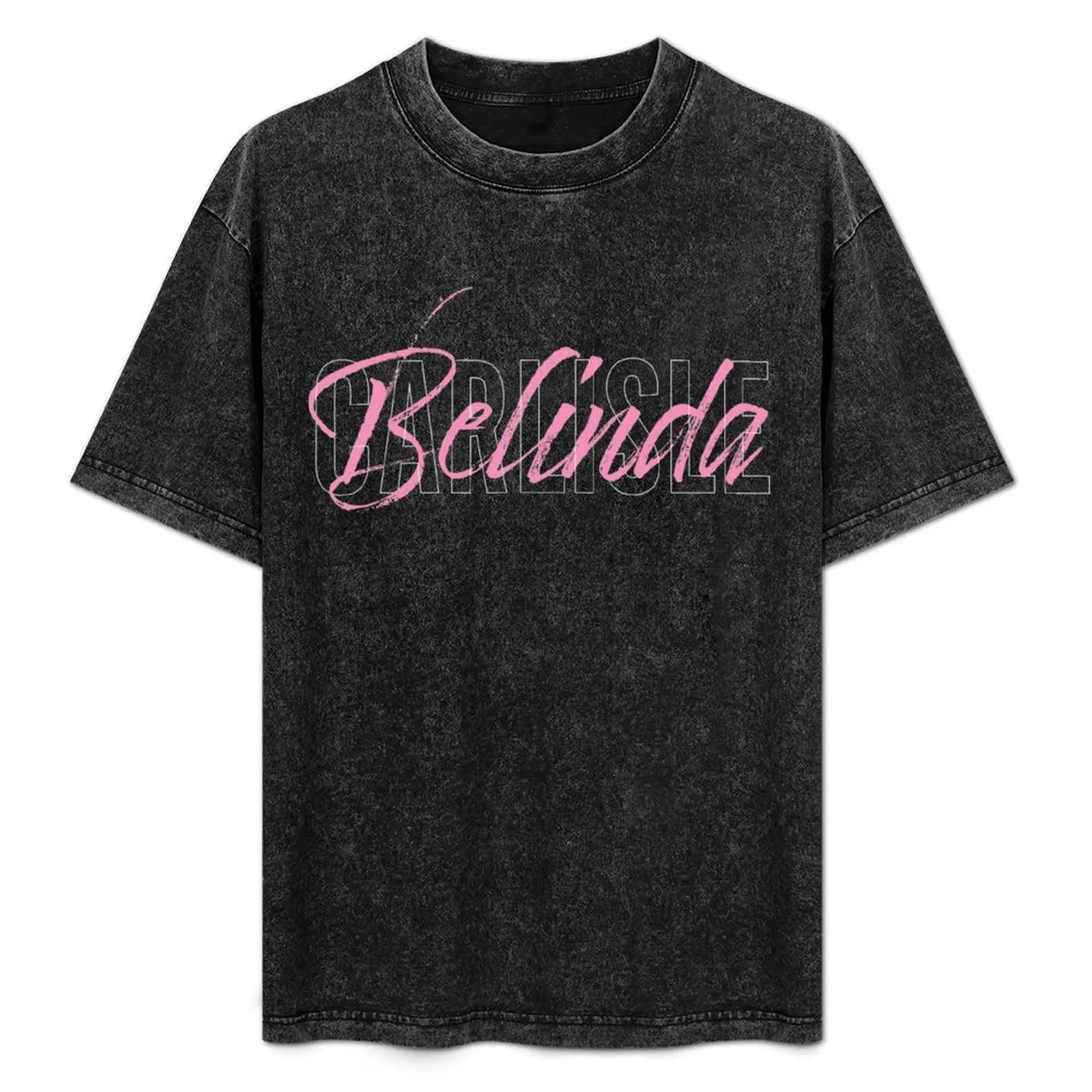 

Belinda Carlisle ~ It's All In The Name T-Shirt Big Size Short Sleeve Casual Top