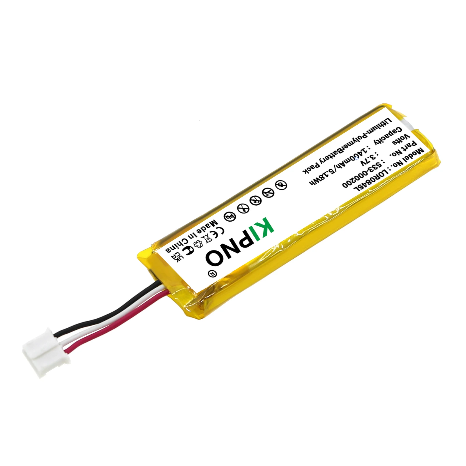 100% NEW KIPNO 1400mAh Keyboard Battery 533-000200 for Logitech MX KEYS Mini, YR0084, 920-010514 +tools