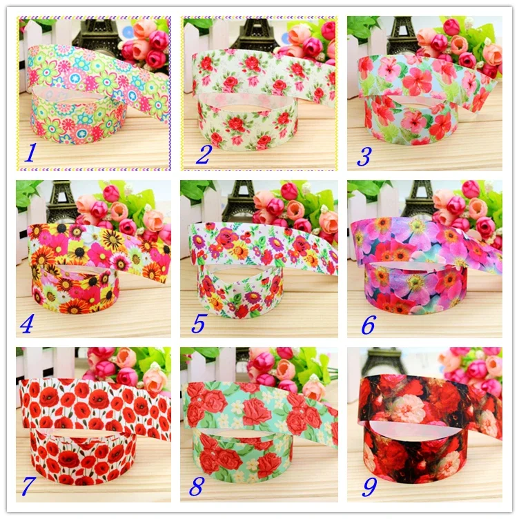 1.5'' Flowers Print…