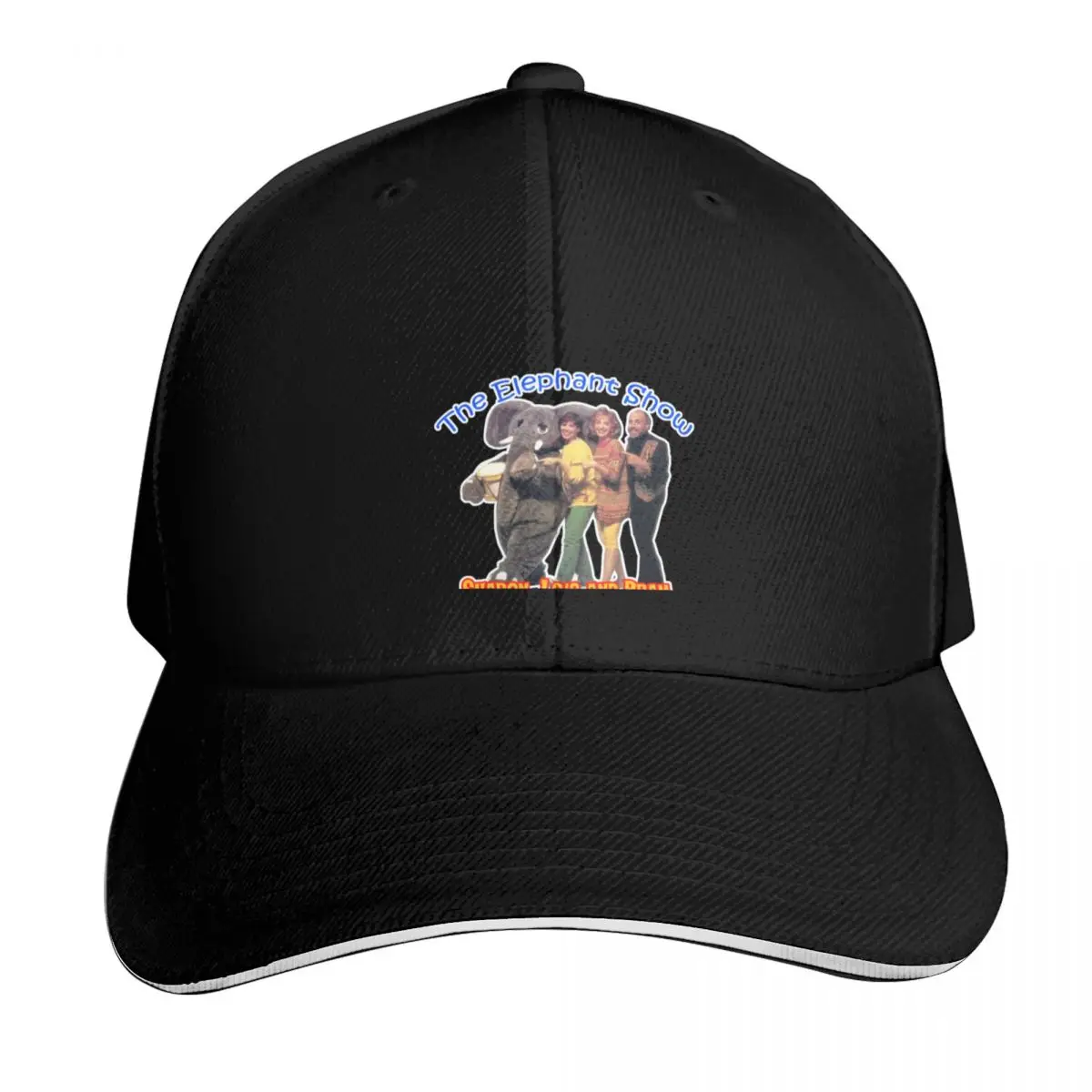 Skinamarink Sharon Lois and Bram Elephant Show Retro 90s Throwback tribute Sticker Baseball Cap