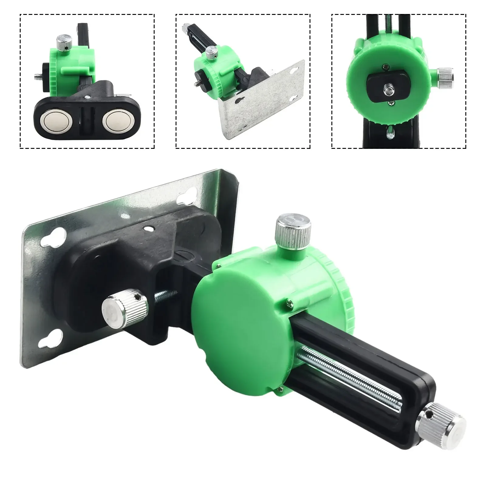 Laser Level Bracket Wall Mounted Bracket For Laser Levels 1/4'' Thread-Hanging Bracket Holder T-shape Stand For Floor Wall