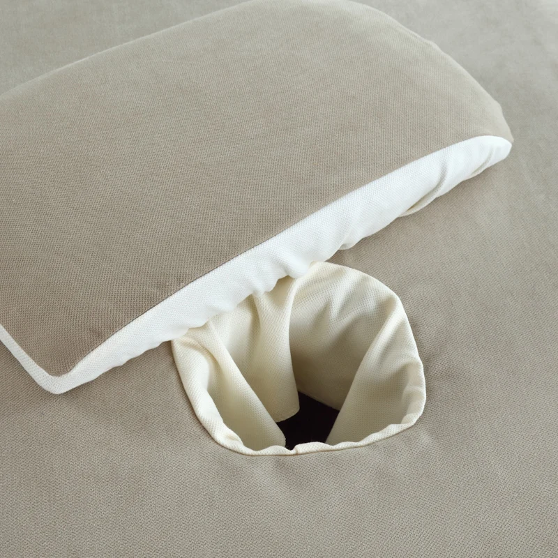 

Universal Four Seasons Cotton Linen Beau Massage Bed Cover Single Piece with Hole for Massage Therapy Profional Use