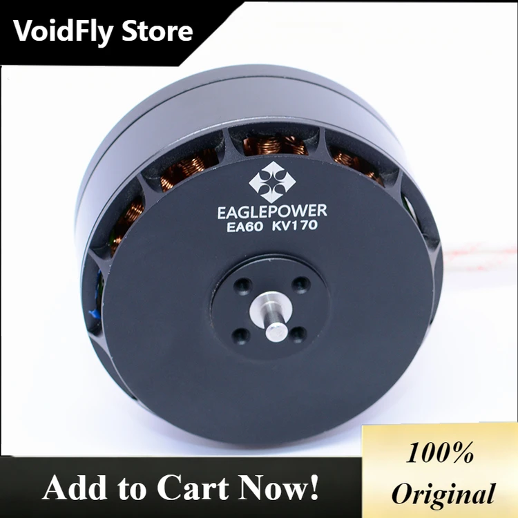 VoidFly EaglePower EA60 170KV 330KV 350KV 24N28P Iron Core Brushless Motor for Multirotor FOC Agriculture Agras Drone