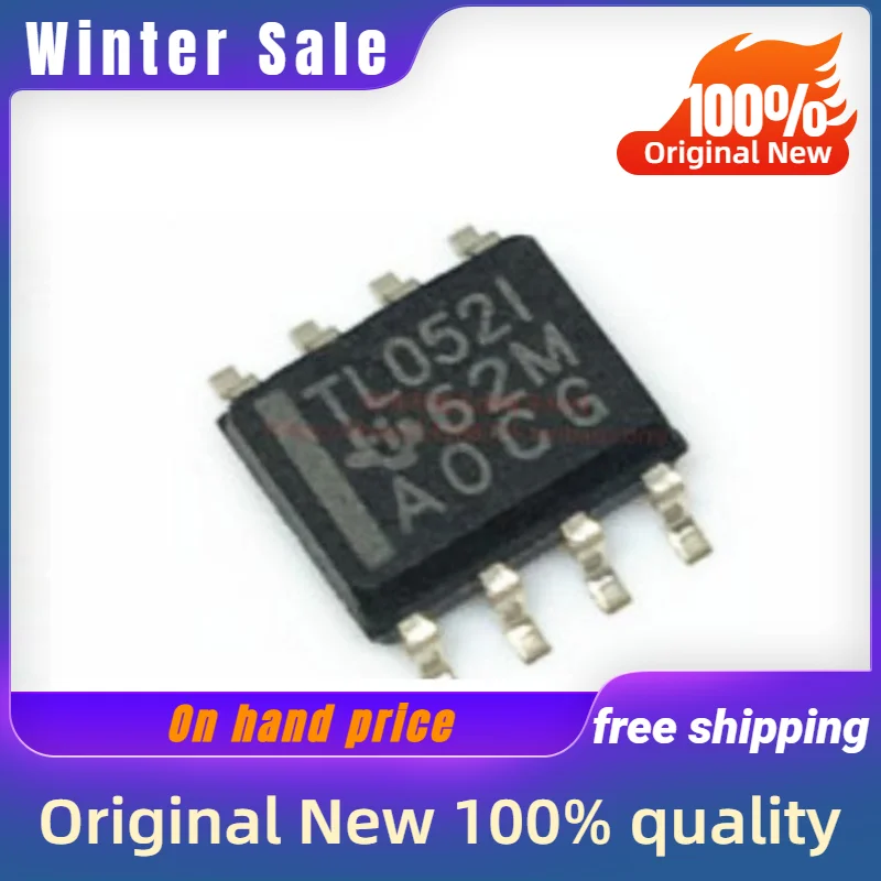 Composant électronique, 1 à 200 pièces, TL052IDR TL052I SOP-8