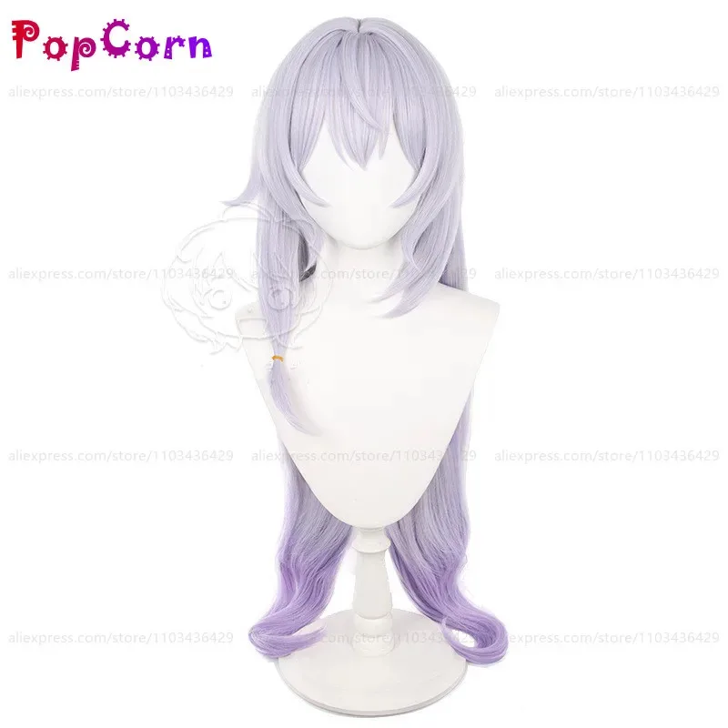 

2025 95cm Long Black Swan Unisex Light Purple Gradient Wig Anime Cosplay Heat Resistant Synthetic Wigs
