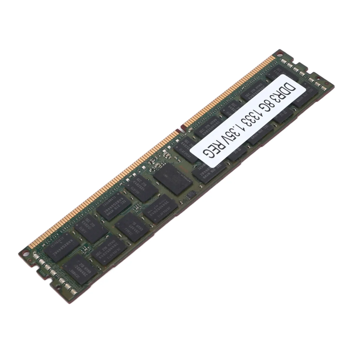 MQXGF 8GB DDR3 1333MHZ Ecc Memoria Ram PC3L-10600R 1.35V 2RX4 REG Ecc RAM para estación de trabajo de servidor