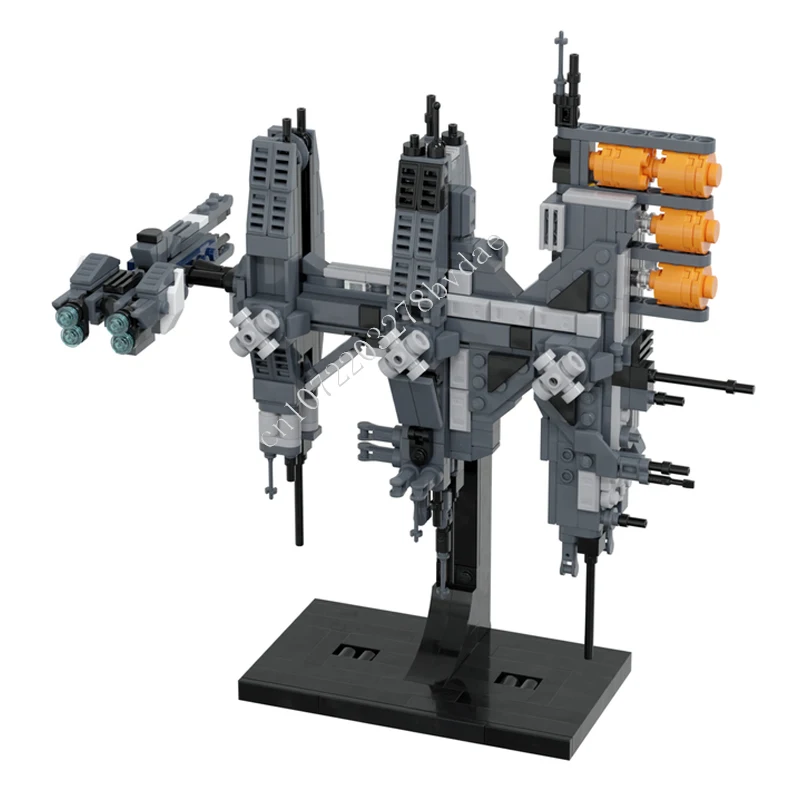 

626 шт. якорь 9 космическая война военный MOC космический корабль боевая модель строительные блоки архитектура DIY образовательная модель детские игрушки подарок