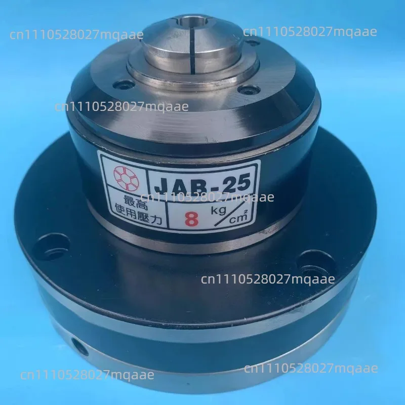Front rotary air pressure high-speed hollow chuck, support outer clip collet pneumatic chuck JAB-15 hydraulic chuck