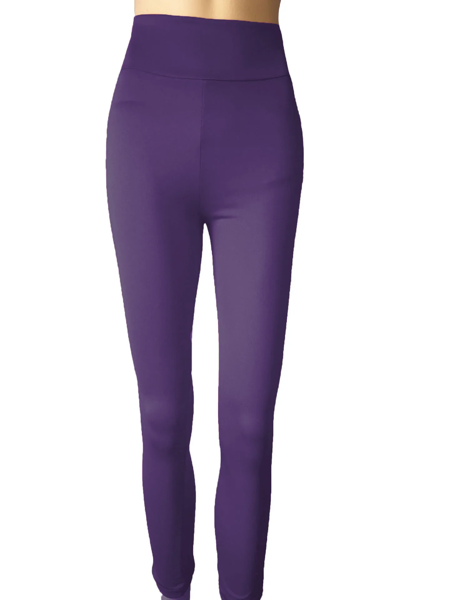 Mallas elásticas largas de Color caramelo para mujer, Leggings sexys de cintura alta para entrenamiento, culturismo, regalo, L1008