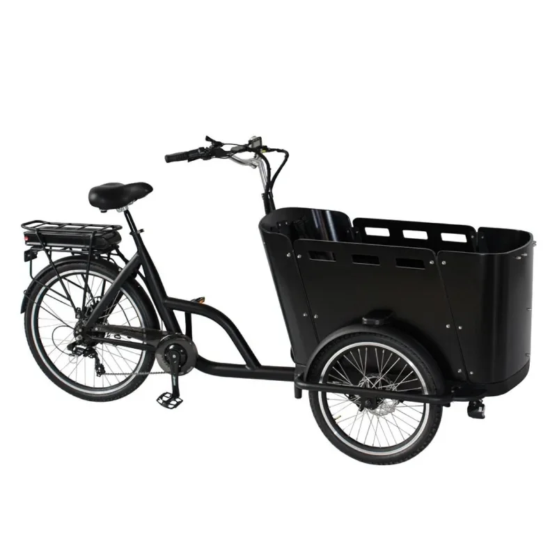 Inverted tricycle, cargo bicycle, amber electric vehicle, trunk bicycle, tricycle