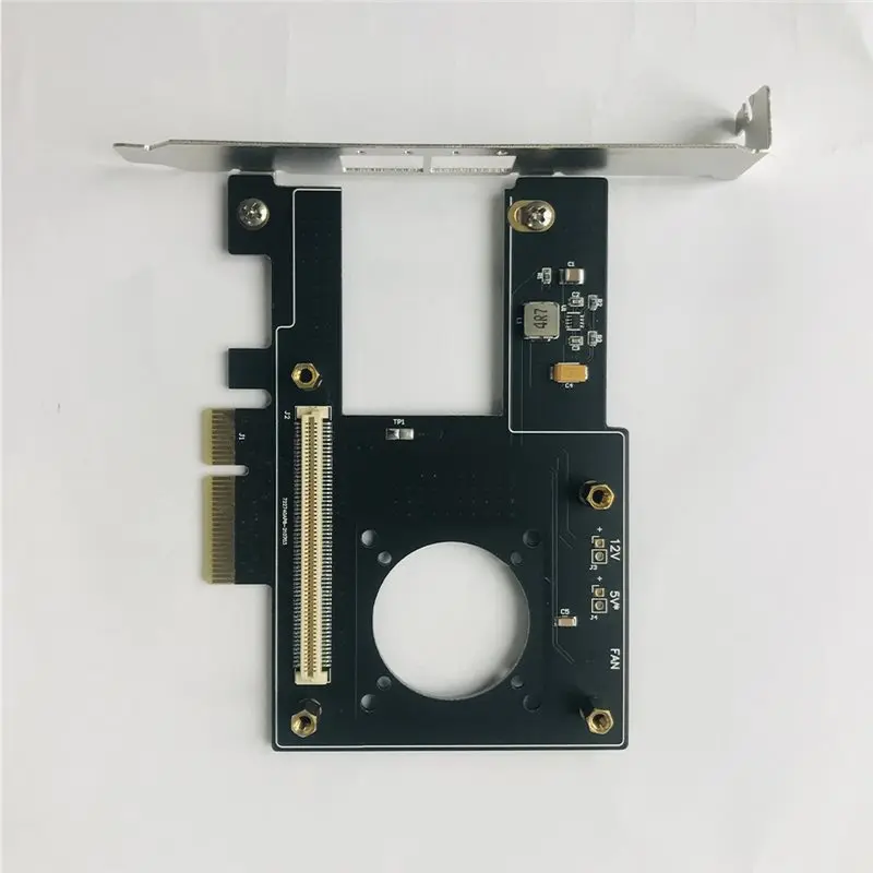 Digital Essentials For OCP to PCIE Quanta 10G Network Interface Card Adapter Card X520 Adapter Card X4 Sunken Gold Board