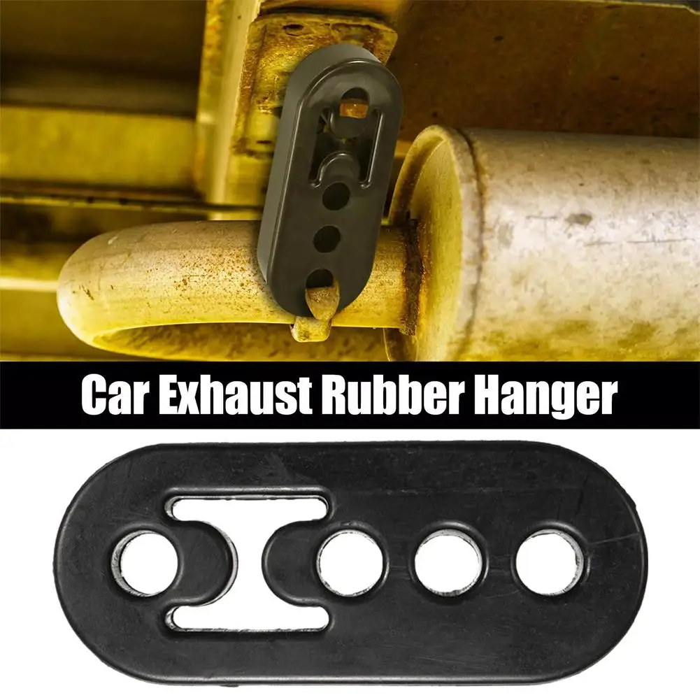 1pc Exhaust Car Hangers Universal 12mm 4 Holes Mount Brackets Hanger Rear Rubber Muffler Hanger For Protecting Car System N0F5