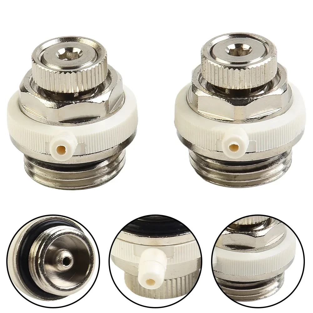 1/2 For BSP Radiator Automatic Air Vent Valve With Swelling Disc Technology For Continuous Air Release 1-5 Pcs