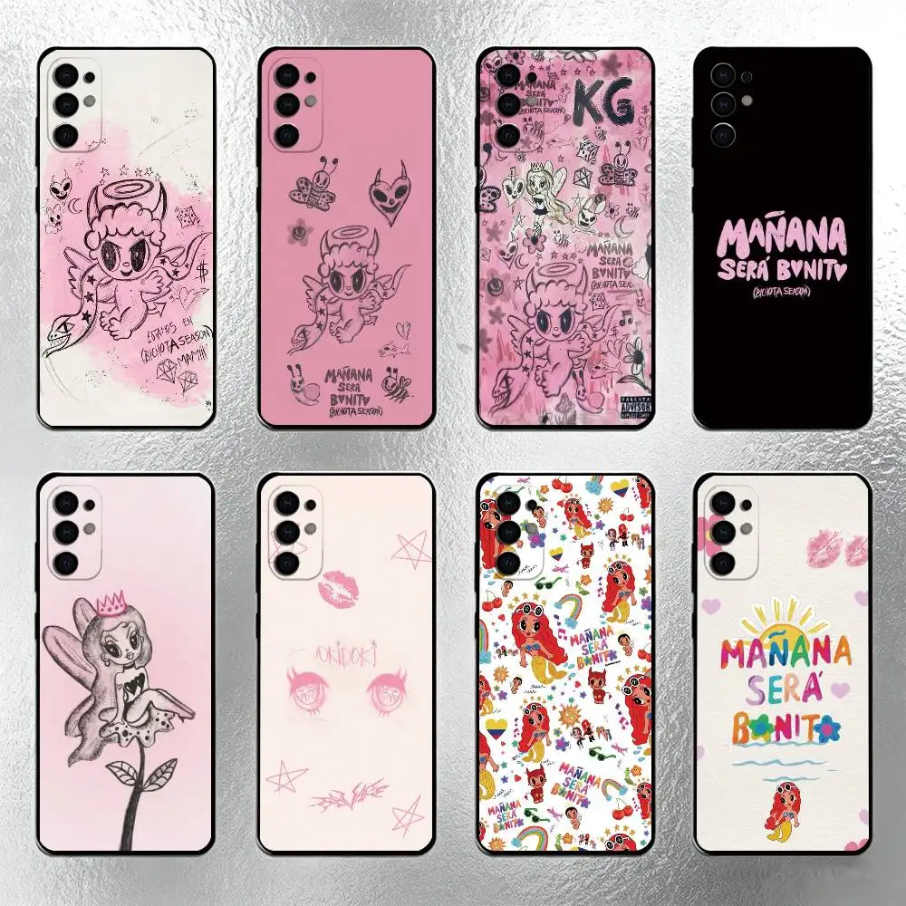 K-Karol G Manana Sera Bonito Phone Case For Samsung S25,S24,S21,S22,S23,S30,Ultra,S20,Plus,Fe,Soft Silicone Black Cover