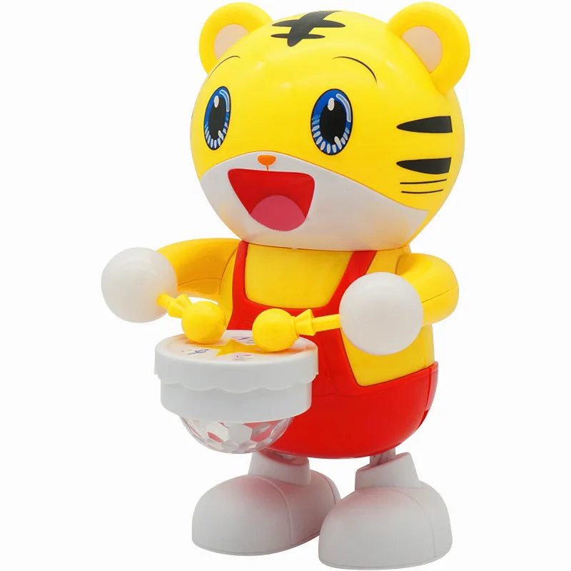

Handheld Lanterns Children's Festival Gifts Drumming Tiger Design for Boys And Girls Mid-Autumn And New Year Celebra...