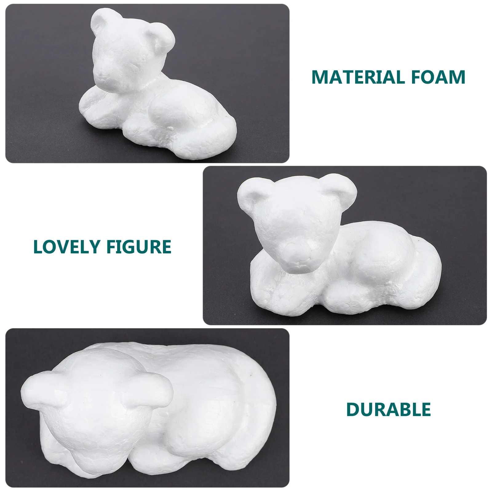 

40 Pcs DIY Painting Mold Animal Toy Crafts Paint Toys Safe Animal Paint Toy Fun Halloween Decor