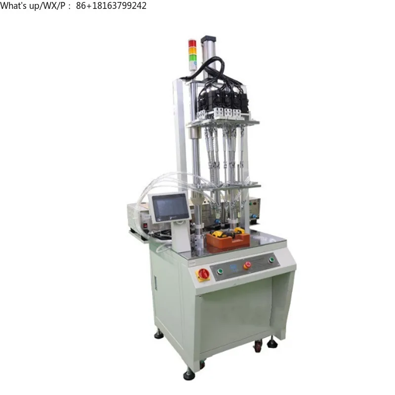 

High Accuracy Desktop Automatic Screwing Machine Multi Station for Two Kinds Screws Locking Assembly Machinery