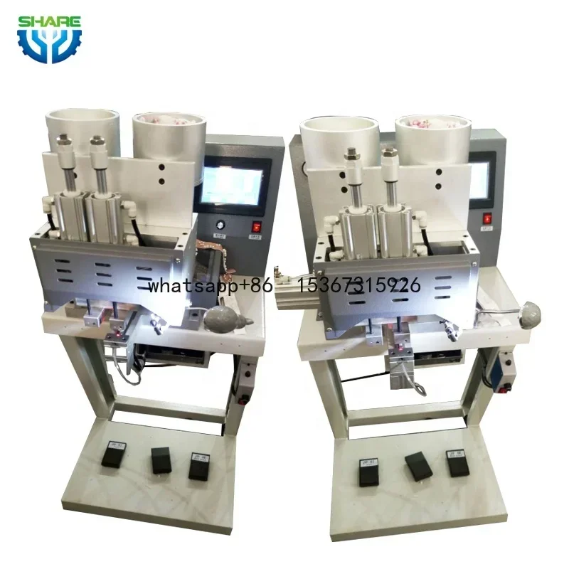 Automatic Nail Bead Pearl Attaching Machine for Dress Socks Beads Fixing Machine