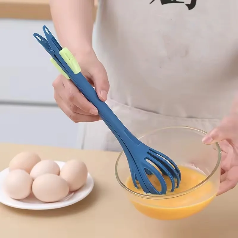 

Multifunctional Egg Beater Whisk Milk Pasta Tongs Food Clips Mixer Manual Stirrer Kitchen Cream Bake Tool Kitchen Accessories