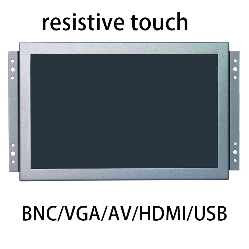 Zonlicht leesbaar 1000 nits 10,1 inch 1280 * 800 industriële open frame PCAP touchscreen LCD-monitor met BNC HDMI VGA USB