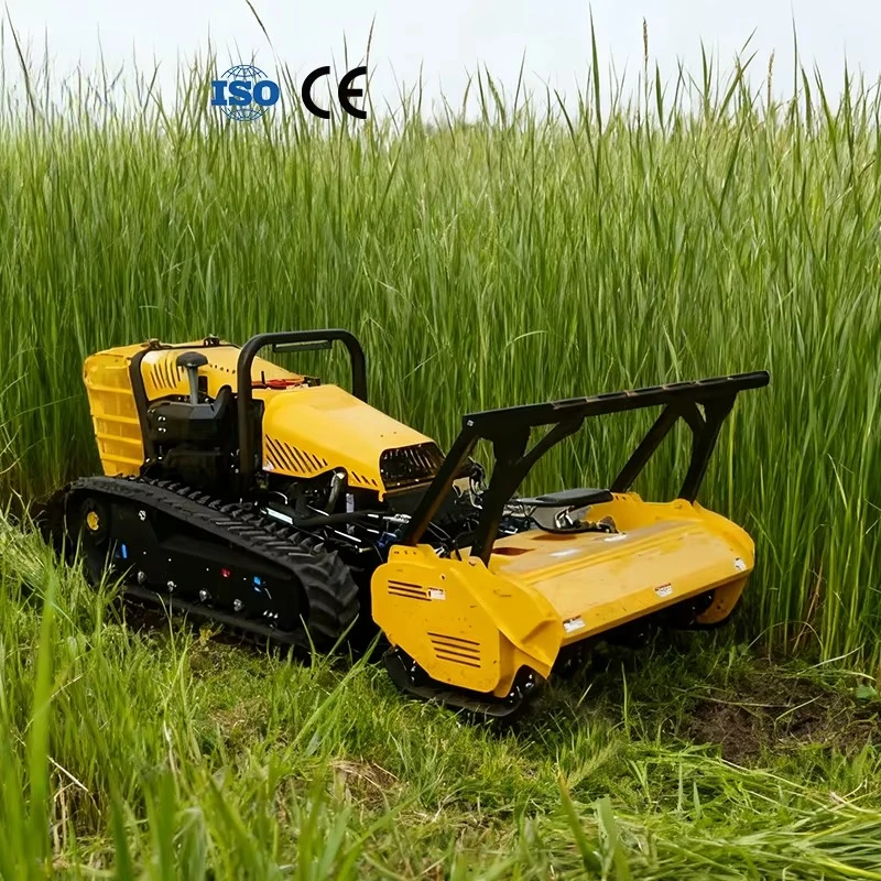 All Terrain Track Brush Cutter High Efficiency Mulching Equipment for Forest Reclamation Farm Jungle Thick Grass Bush