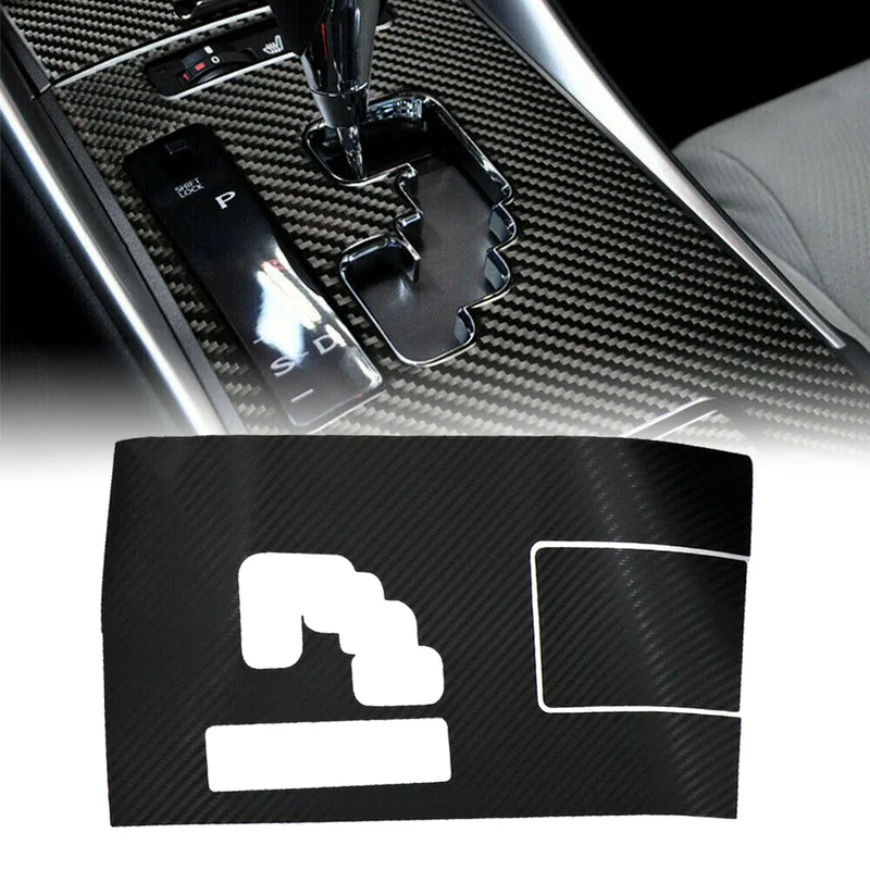 Carbon Fiber Texture Gear Shift Box Panel Cover Trim Car Accessories Interior for LEXUS IS 250 300 350 2006-12 Left Hand Driving