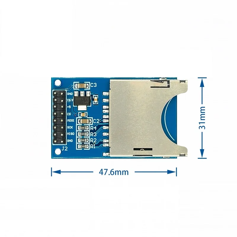 SD Card Module SD Card Sockets Read Write Module SPI Interface Single Chip Microcomputer For Arduino