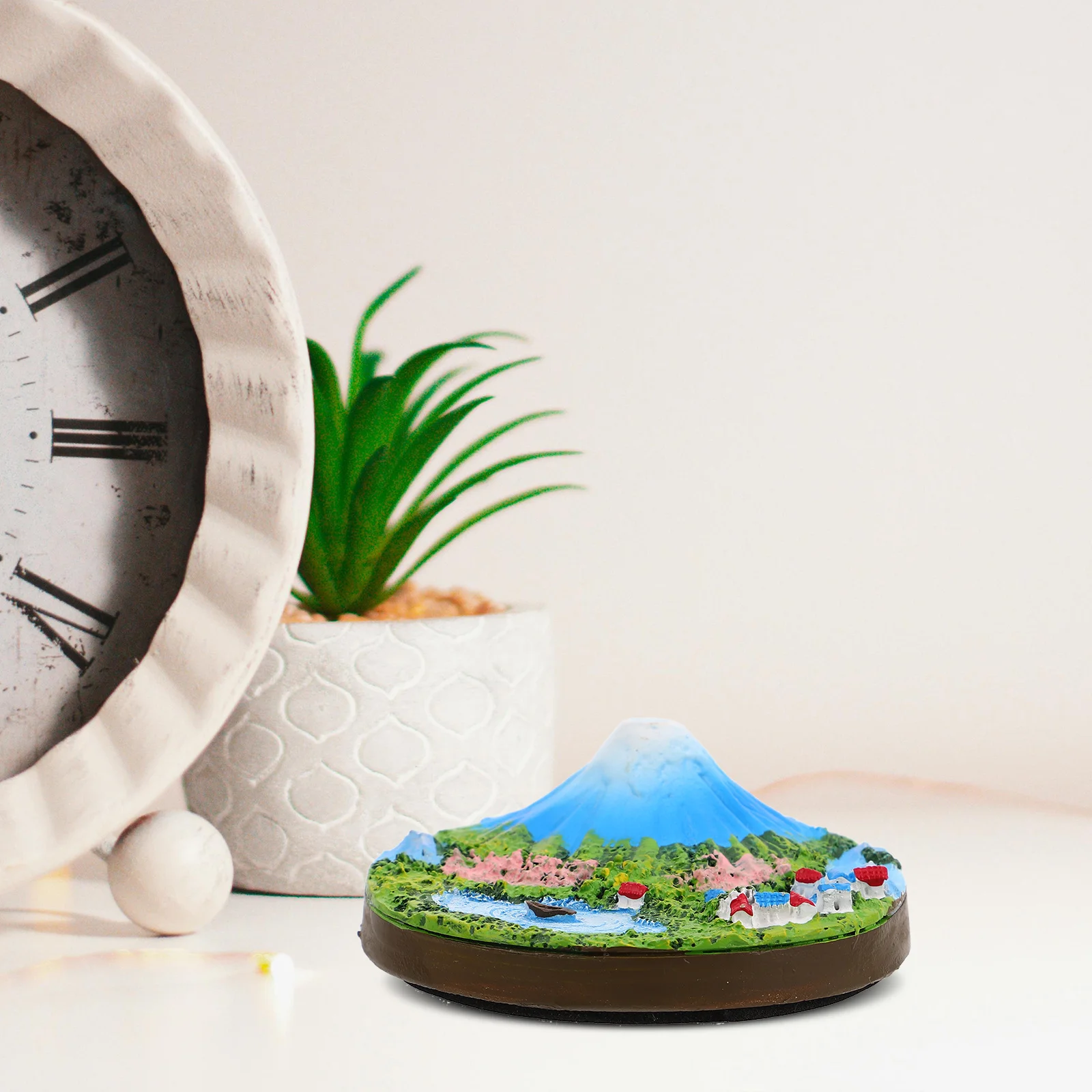 

Mini Resin Hand Painted Japanese Bonsai Decoration Tiny Micro Landscape Table Decor Bedroom Coffee Table Sculptures