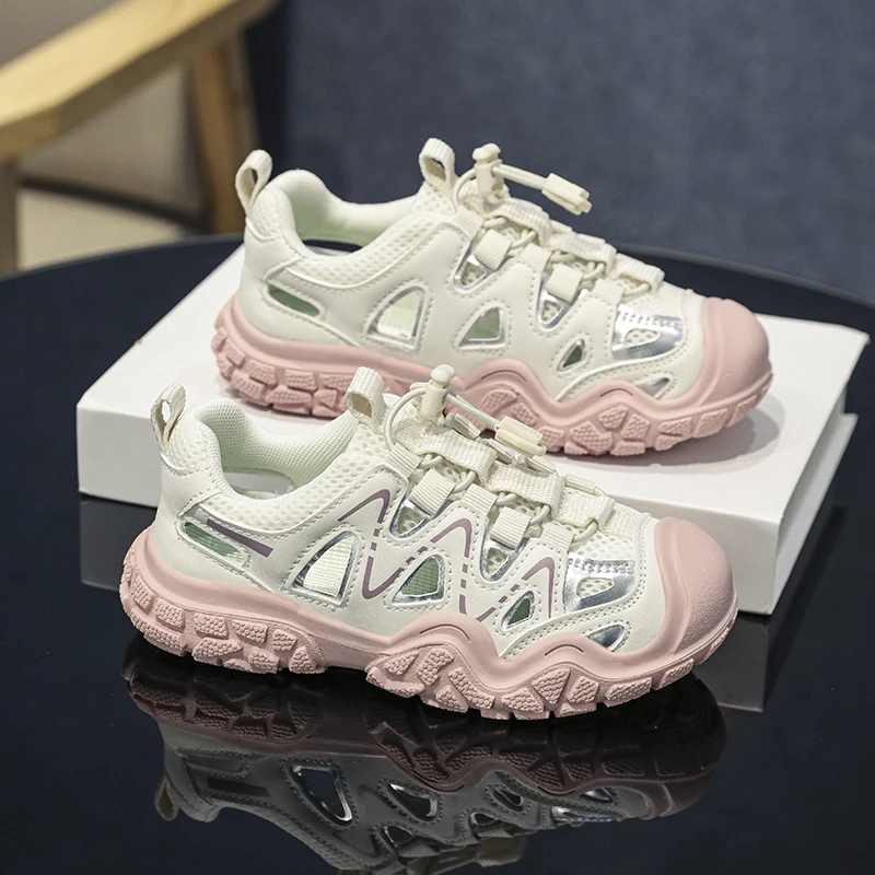 

Children's Outdoor Hiking Mountaineering Shoes Summer New Soft Bottom Breathable Sandals Casual Shoes for Girls And Boys