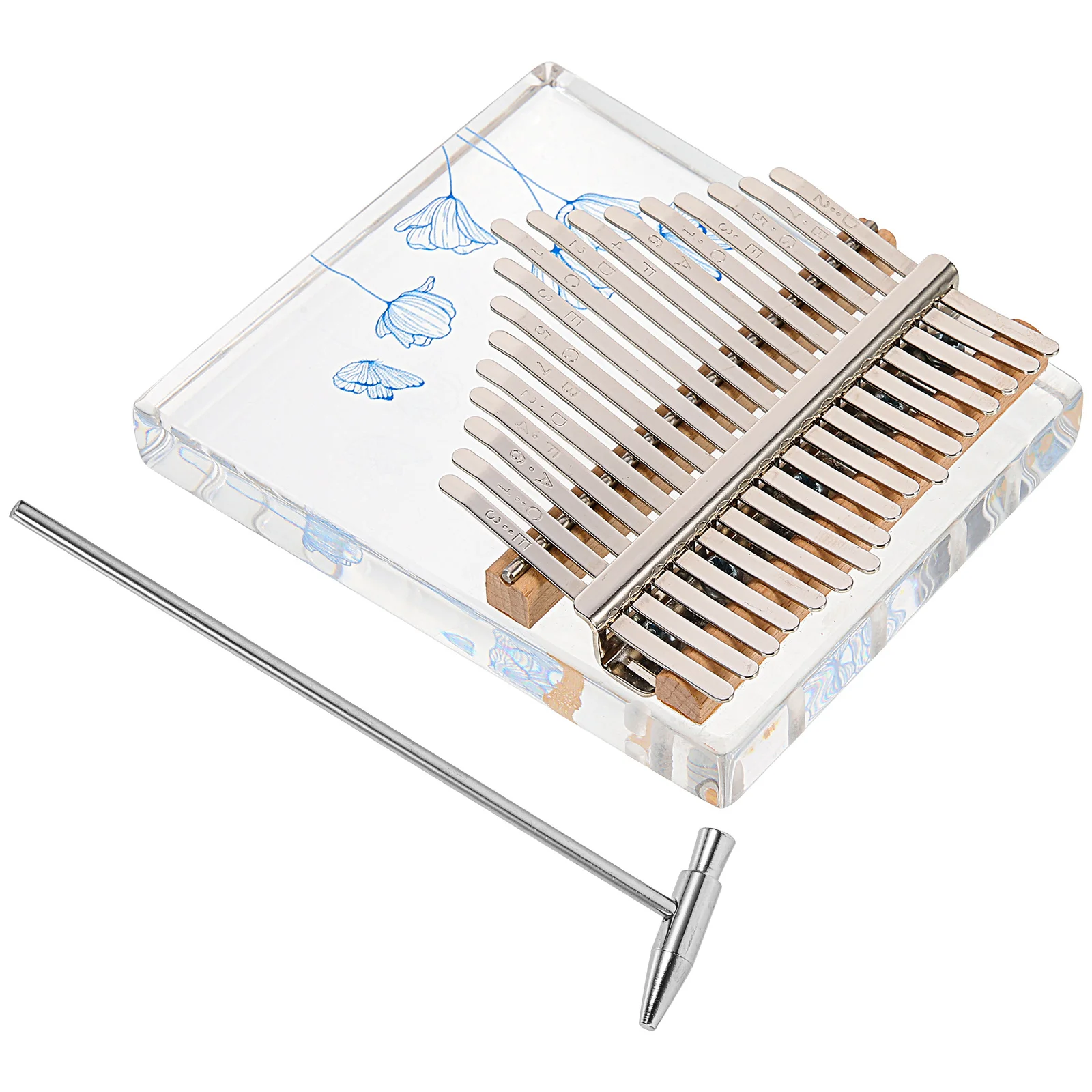 

1Set Fingertip Kalimba Mini Thumb Shape for Outdoor Camping School Party Beginner Piano Fingertip Kalimba