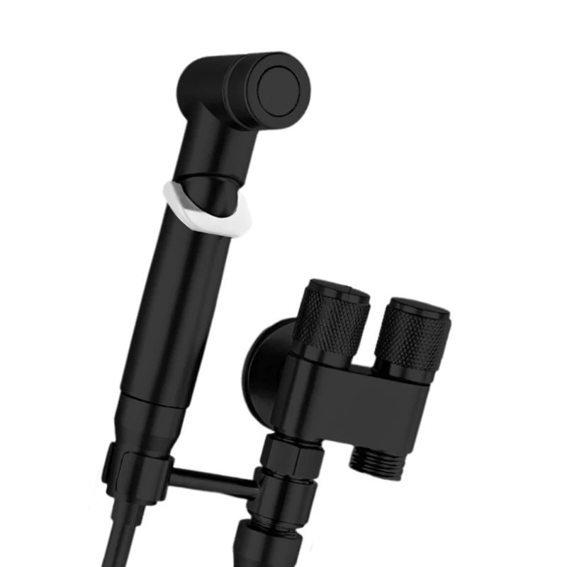 Handheld Bidet Sprayer with Double Outlet Valves Bidet Attachment Toilet Bidet Faucet Sprayer Shower Easy to Installatio