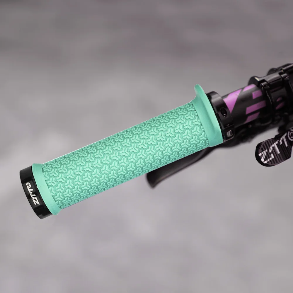 ZTTO MTB Dual Lock Grips High Quality Soft Rubber No-Slip