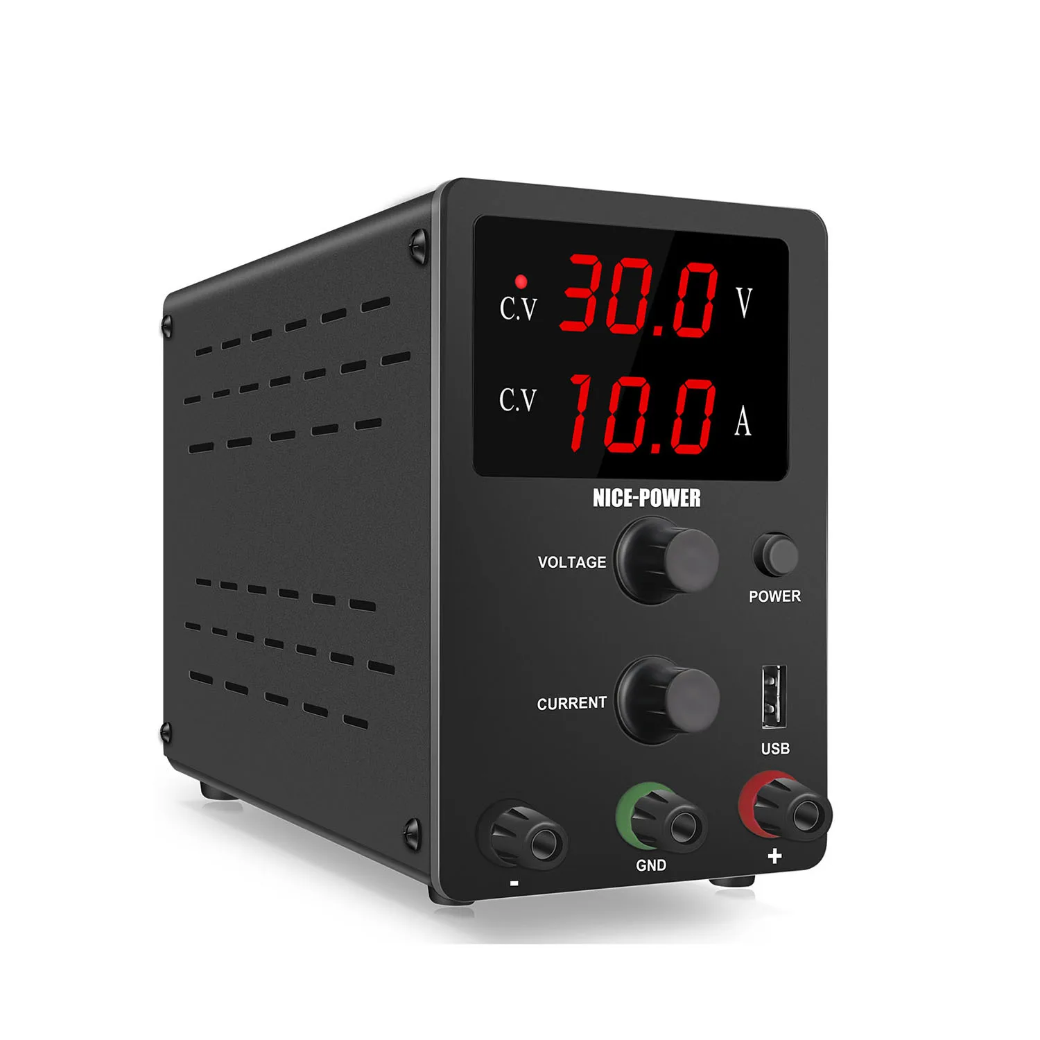

Mini 30V 5A 150W Lab DC Power Supply 15V 10A Adjustable Constant Power Source AC 110V-220V Wide Voltage Switching Stabilizer
