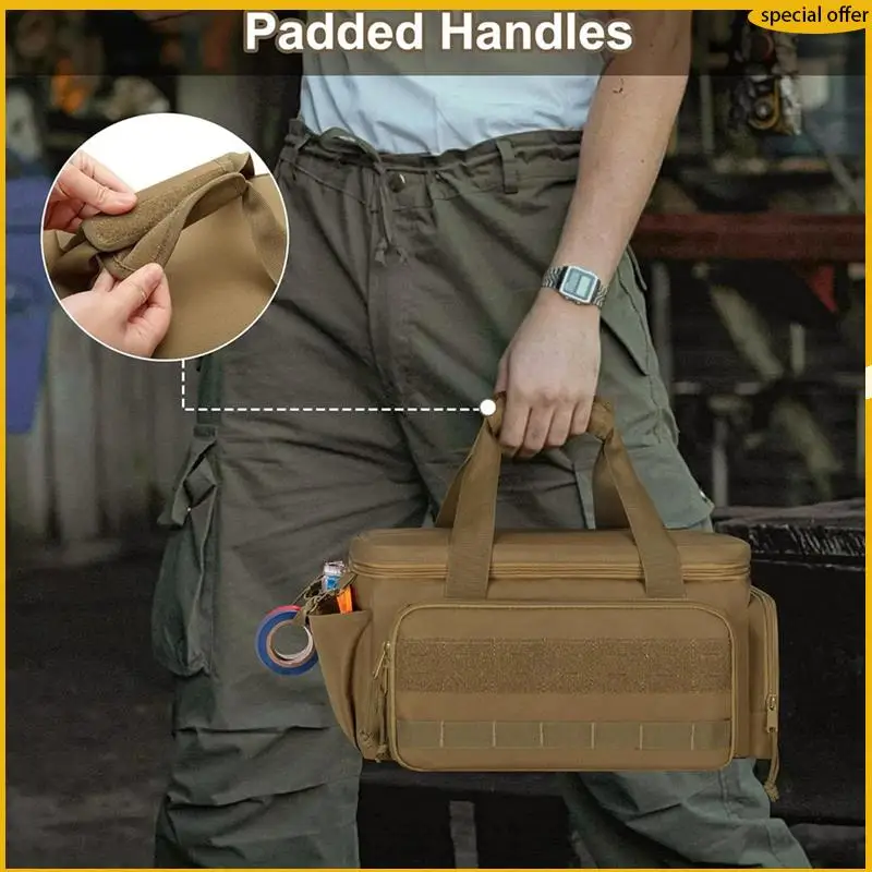 

A50I антифрикционная нижняя сумка для инструментов, универсальный рабочий органайзер для электрика, ремонтника, плотника