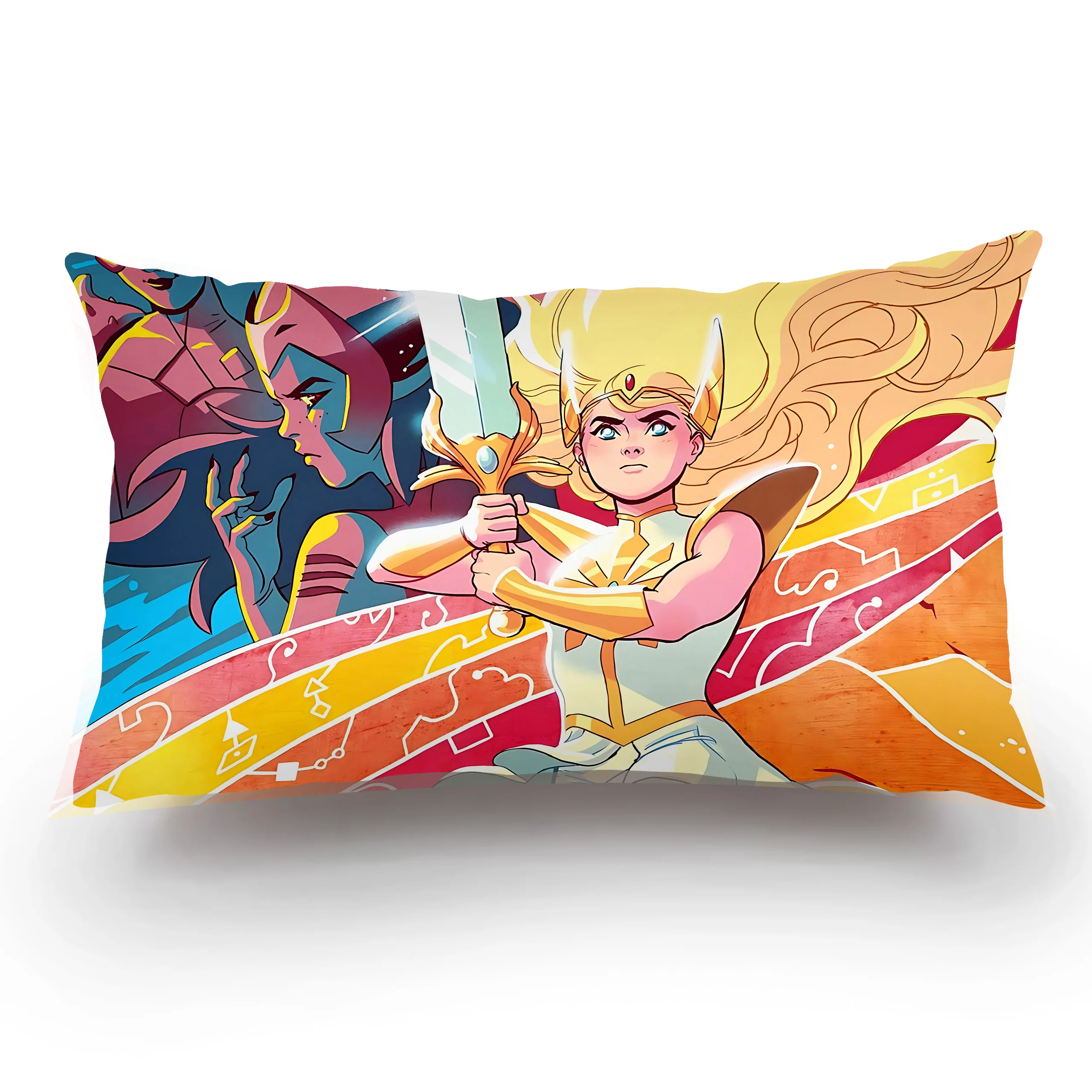 Double-sided Printing Rectangle Pillow S-She Ra The Princesses of Power Case Bedside Pillowcase Sofa Cushion Cover Decoration